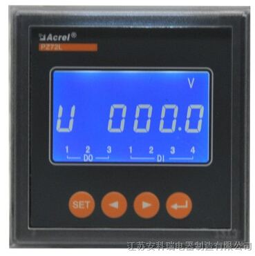 供应安科瑞PZ96L-AV液晶显示电压表