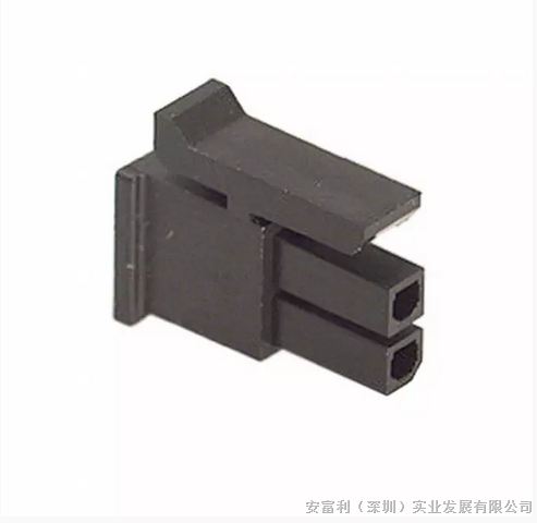 供应43025-0200矩形连接器外壳 2脚母形插口插座 排距3MM