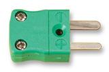 IM-K-M (IEC) -  热电偶连接器, 插头, K型, IEC, 微型
