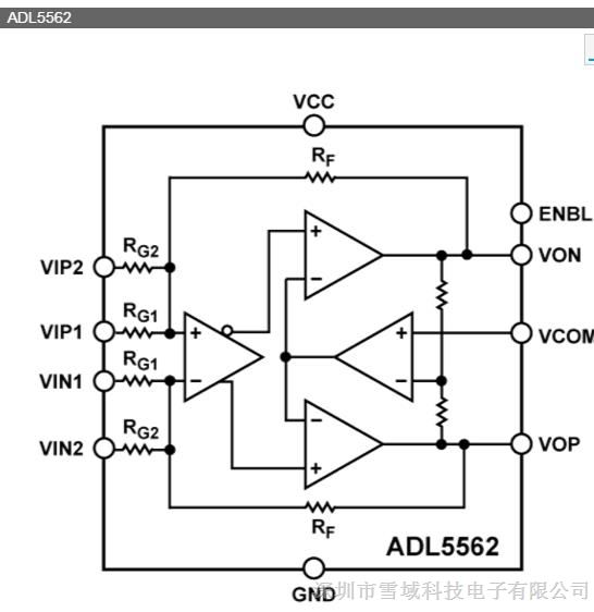 供应 ADL5562ACPZ-R7【ADI进口原装】2.6GHz 超低失真RF/IF差分放大器