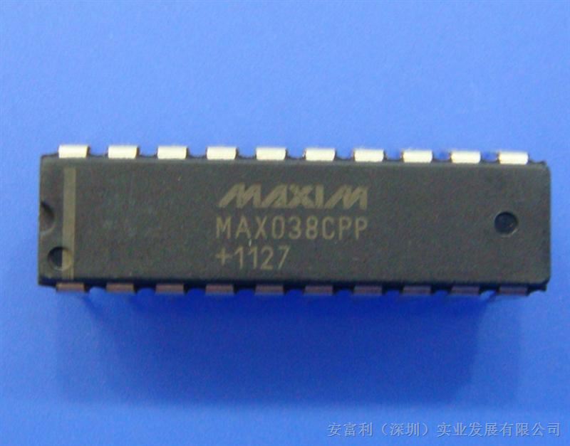 原装进口 MAX038CPP      Maxim    频波形发器 高频 函数信号发生器