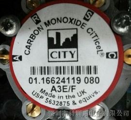 英国CITY传感器 A3E/F 一氧化碳传感器 CO传感器