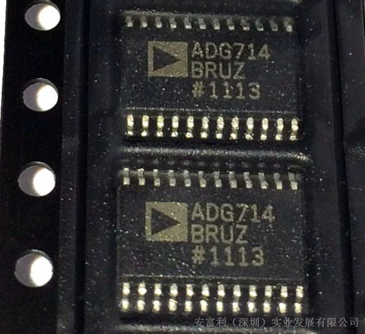 现货供应 ADG714BRUZ   AD  接口 - 模拟开关，多路复用器，多路分解器