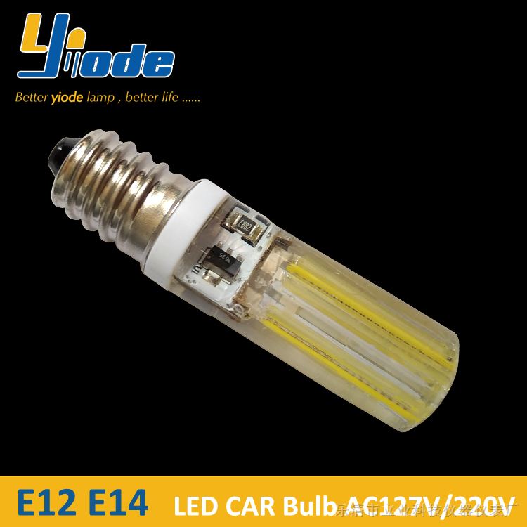 供应E12 E14 螺口 3W 120v 220v led灯 外贸