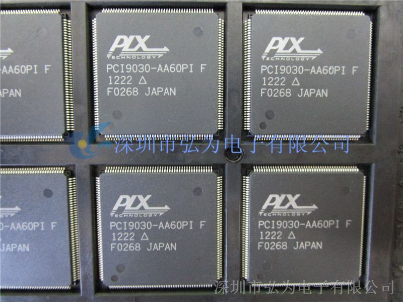 PCI9030-AA60PI F 接口 - 专用 I/O 加速器 QFP176 原装现货