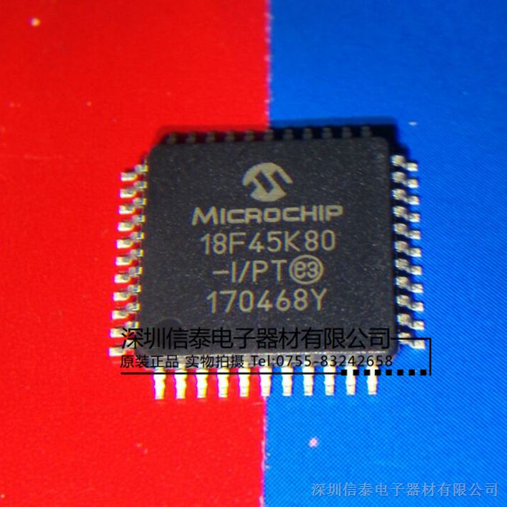供应PIC18F45K80-I/PT|8位微控制器