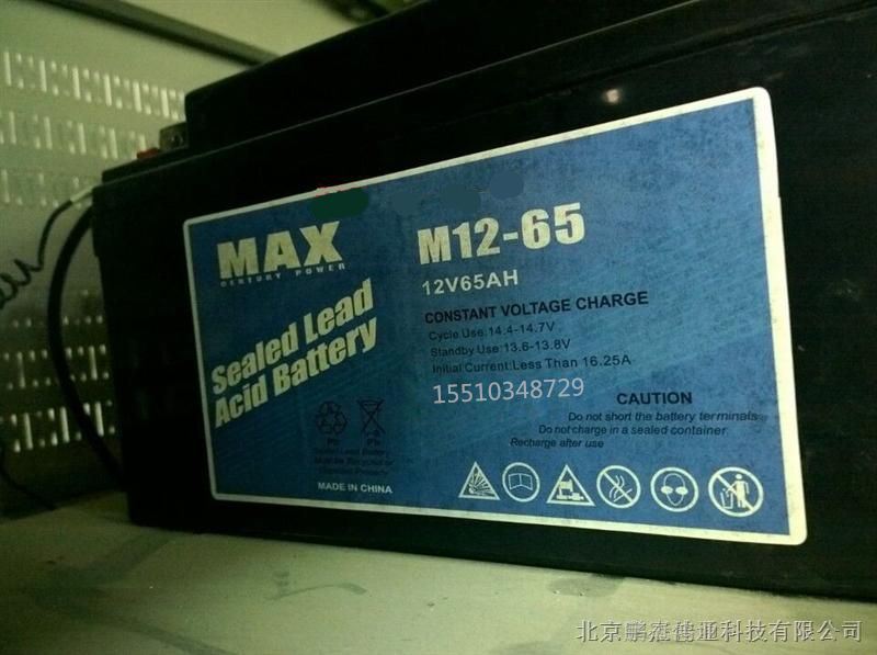 供应MAXM12-65/12V65蓄电池参数/型号/报价