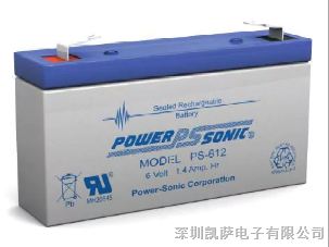 代理原装供应 PS-612    Power-Sonic 密封铅酸电池