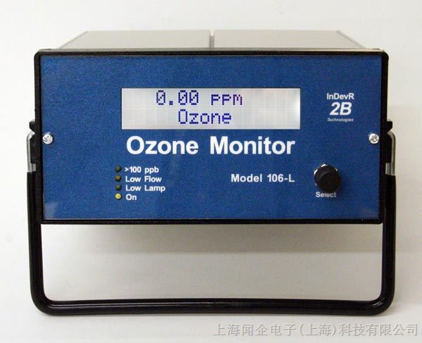 供应美国2B MODEL 106臭氧浓度分析仪 多段量程可选，可用于测量大气中的臭氧浓度，高。