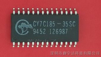 供应 静态随机存取存储器CY7C185-35SC 原装进口 CY7C185-35SC单价用途