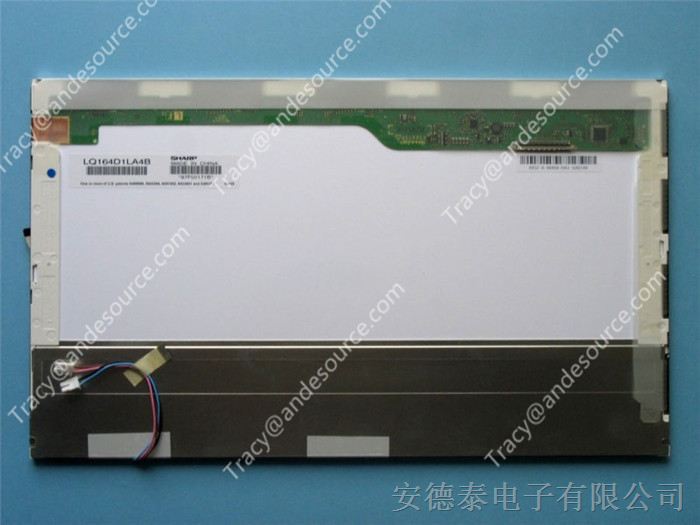 LQ164D1LA4B 夏普	16.4寸液晶模组	1600×900 大量现货 价格优惠