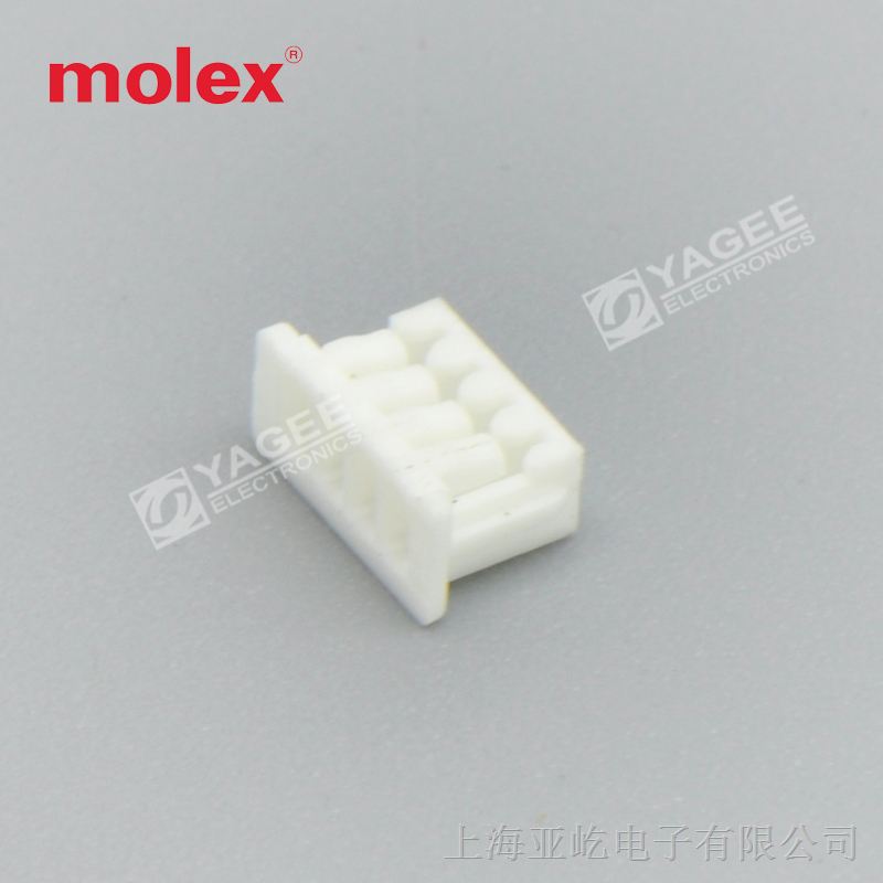 供应莫仕molex连接器 51021-0400 接插件 胶壳4P 1.25MM 原装进口现货