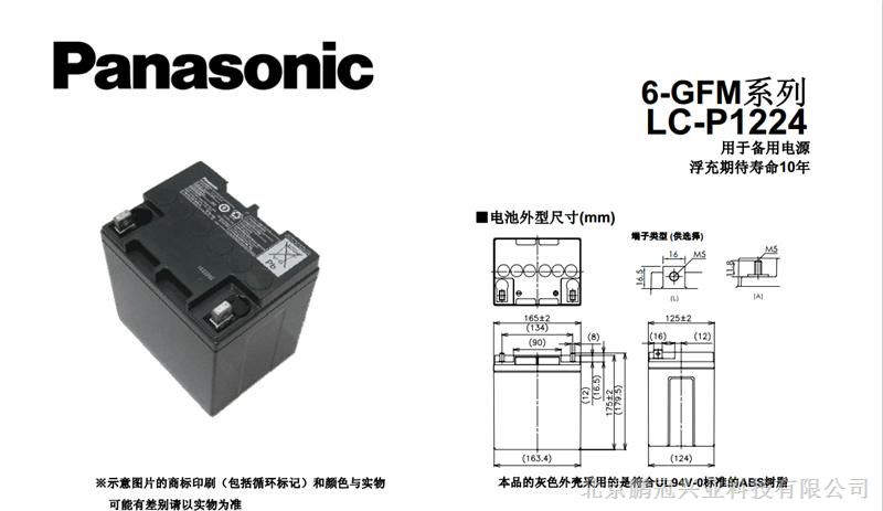 松下蓄电池LC-PM1275 12V75AH阀控式铅酸系列