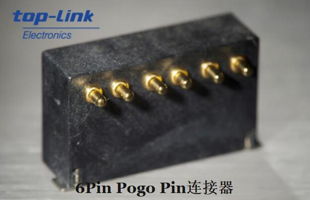 侧接6Pin Pitch2.2 Pogo Pin连接器