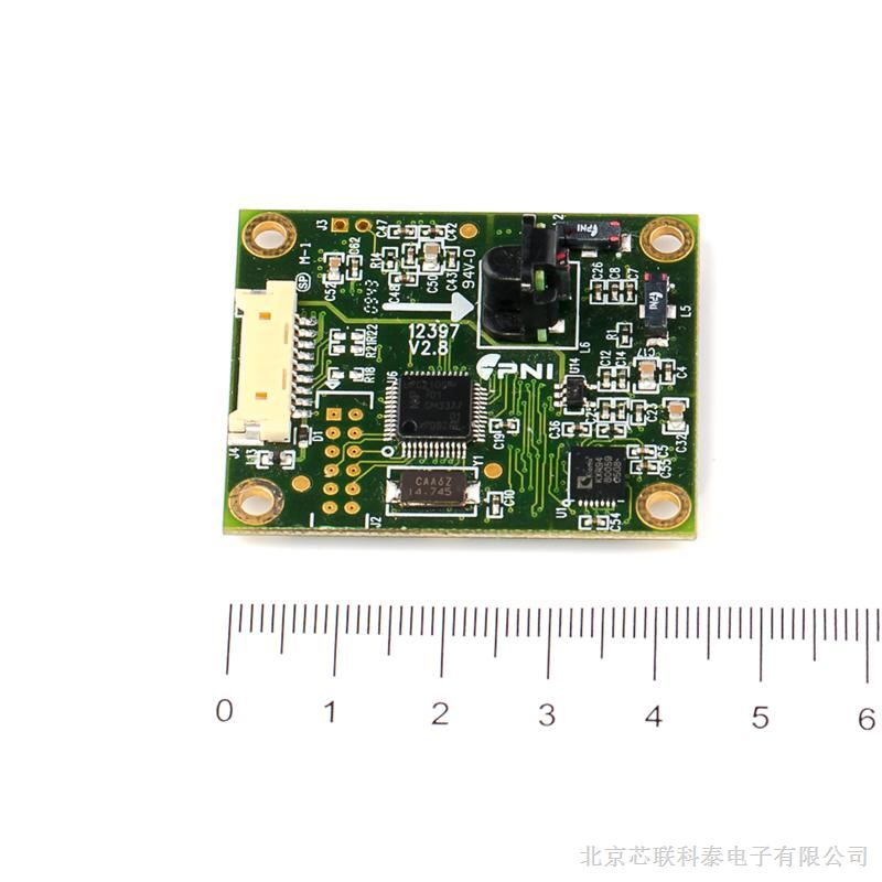 PNI 0.3°rms航向精度3轴电子罗盘TCM XB