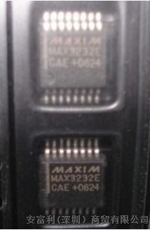 接口驱动器 MAX3232ECAE+T 接收器收发器