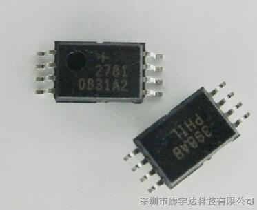 DS2781E+ 丝印2781 TSSOP-8 电池管理
