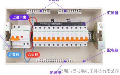 供应施耐德空气开关小型断路器家用空开1P