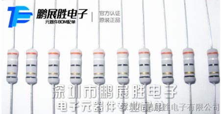 生产厂家：KNP线绕电阻1W色环51R 56R 62R 68R 75R 82R 100R 欧精密5%五环