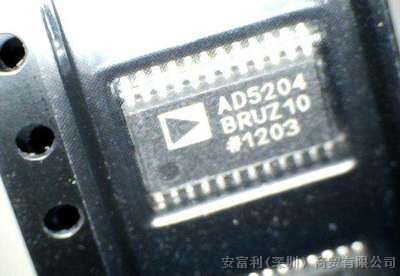 数据采集    AD5204BRUZ10    数字电位器