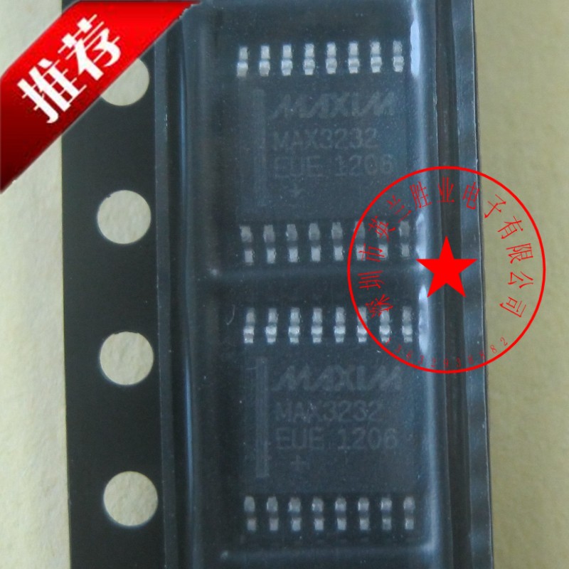 MAX3232EUE MAX3232 贴片 RS-232收发器