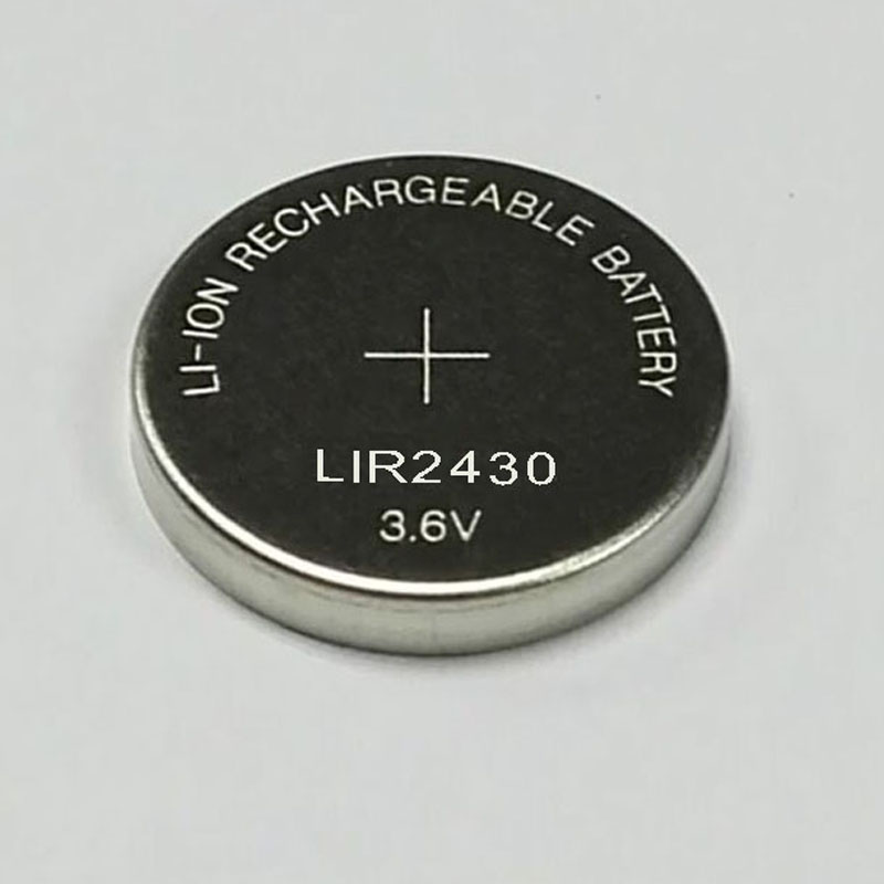 供应3.6V扣式充电电池LIR2430