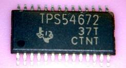 开关稳压器  TPS54672PWP   集成电路