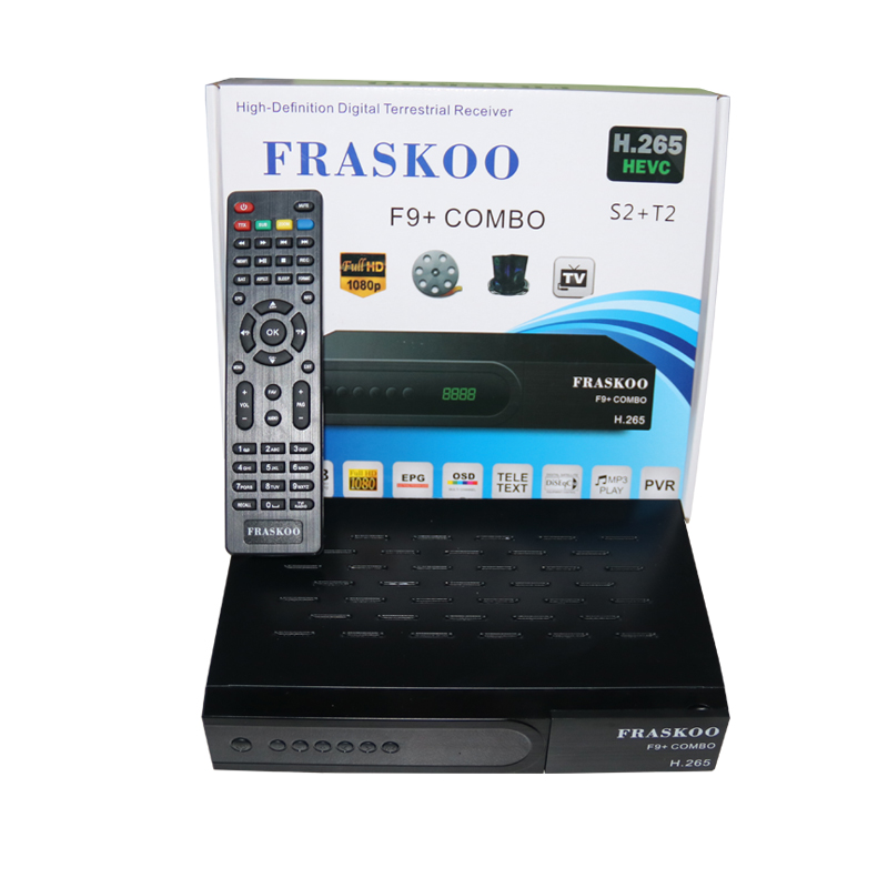 外贸厂家直销fraskoo f9+combo 高清电视播放器