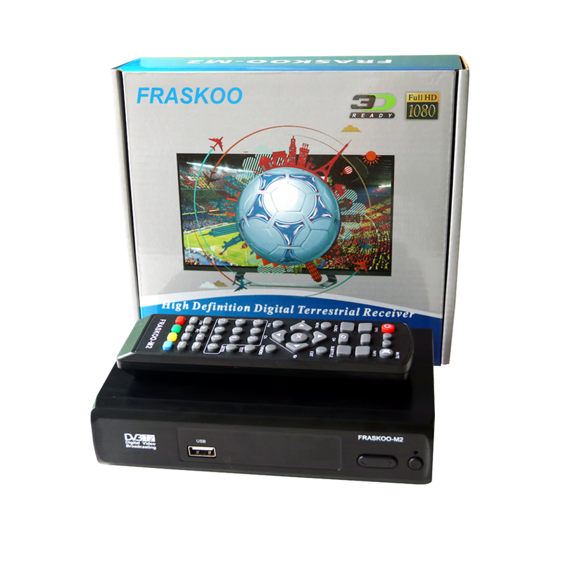 dvb厂家直销新款fraskoo m2 卫星机顶盒
