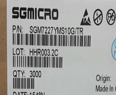 供应SGM7227YUWQ10G/TR圣邦微USB切换开关
