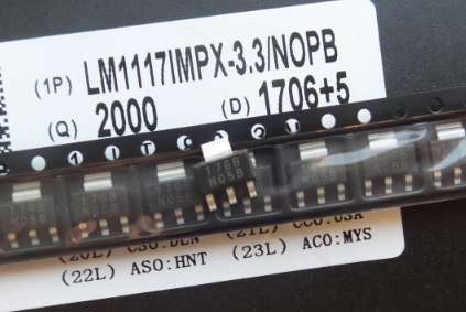 LM1117IMPX-3.3  	集成电路（IC）