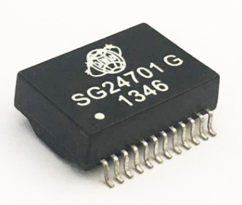 供应SG24701G兼容H5004千兆贴片网络隔离滤波器 网络变压器