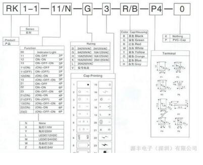 钮子开关生产厂家 提供加工服务