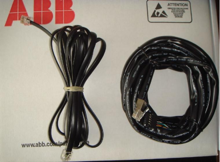 供应ABB变频器 控制盘连接线 RPLC-02C、RPLC-03C控制电缆