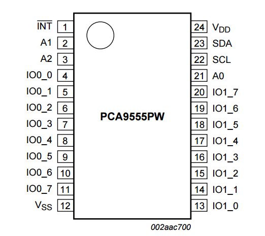 PCA9555PW,118 接口IC NXP