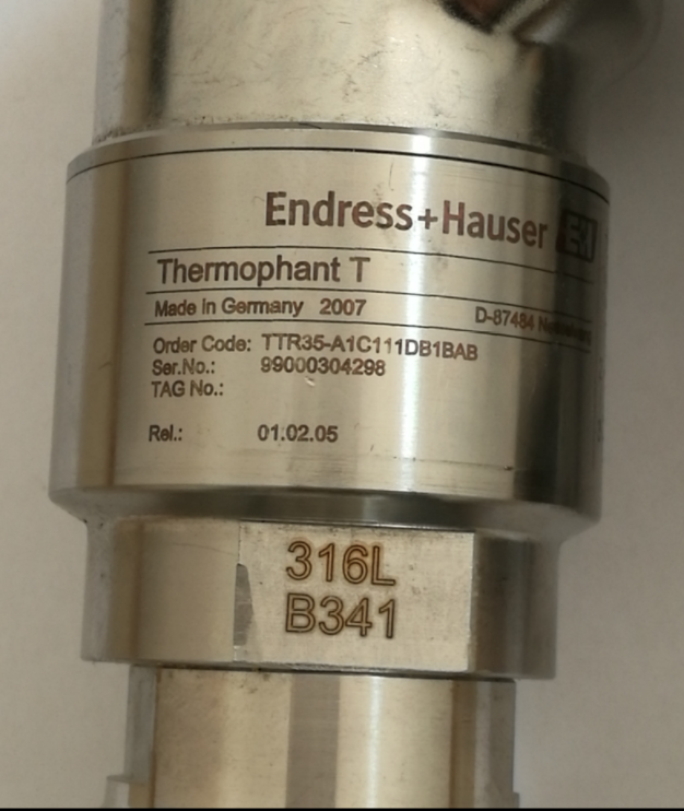供应德国 E+H 恩德豪斯 温度传感器+开关  TTR35-A1C111DB1BAB