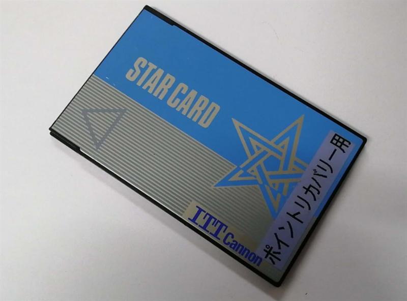 供应日本STAR CARD 256K SRAM ITTcannon工业设备存储卡CSCJ-256K-SM