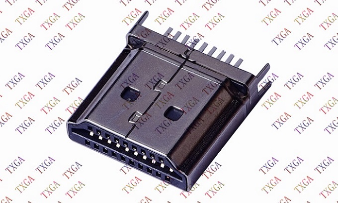 hdmi2.1 连接器 HDMI接口夹板式