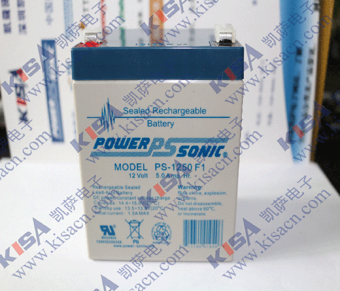 原装供应 Power-Sonic 铅酸蓄电池 PS-1250