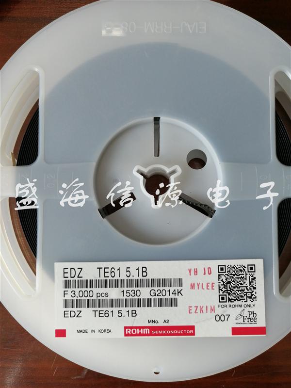 供应齐纳稳压二极管EDZ TE61 5.1B