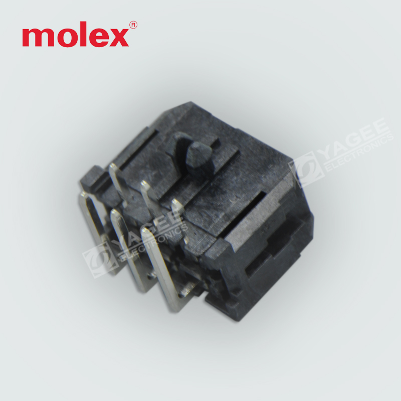 莫仕molex连接器 43045-0600 黑色 镀锡