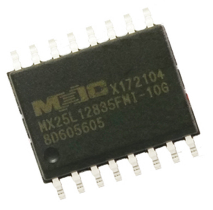 内存芯片MX25L12835FMI-10G SOP16 128MB SPI FLASH 存储器