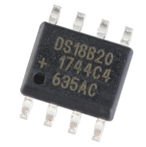 原装原盘DS18B20Z+T SOP8 温度传感器集成IC芯片