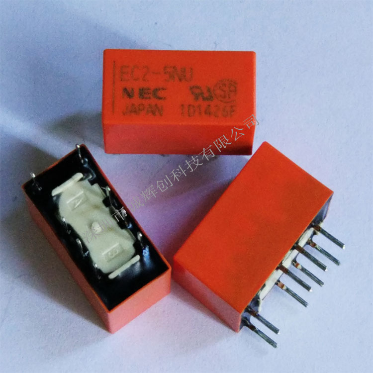 原装NEC信号继电器EC2-12NU 二级转换