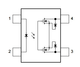 TLP176GA(F) MOSFET输出光电耦合器