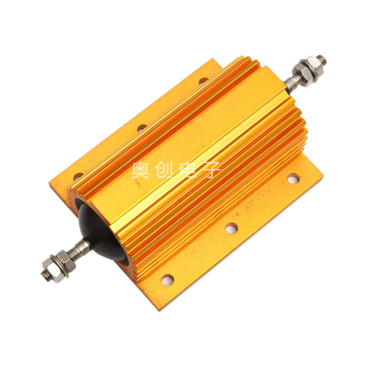 供应RX24-75W 黄金铝壳电阻预充LED