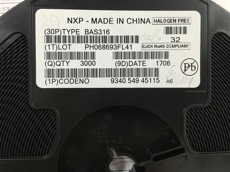 供应NXP原装BAS316整流二极管现货可含税