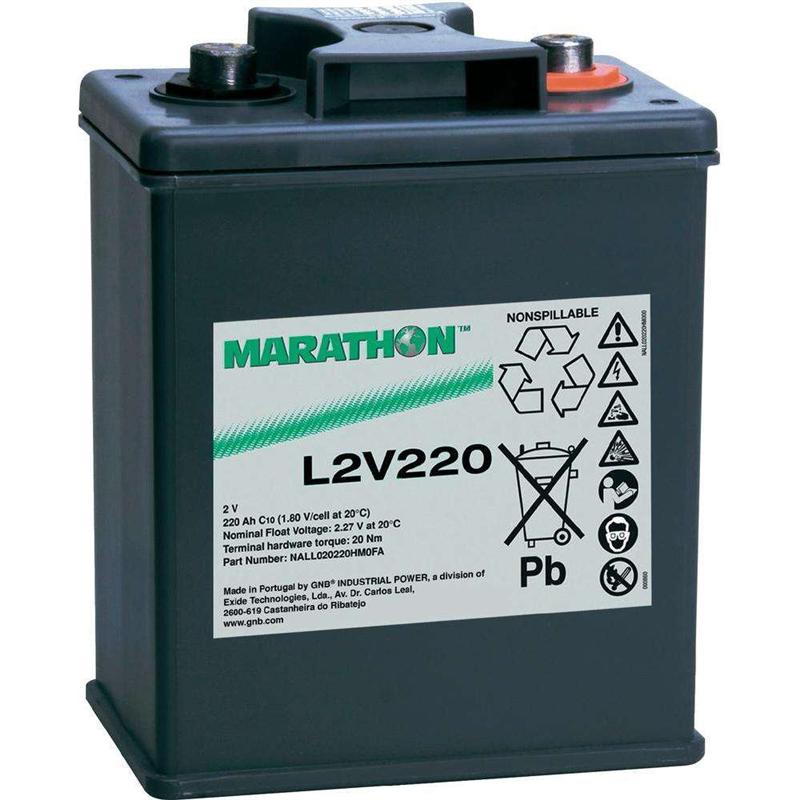 供应GNB蓄电池 L2V220 原装尺寸价格