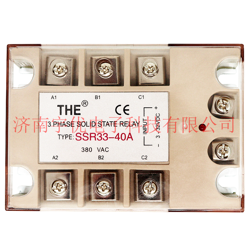 THE无锡天豪SSR33-40A 三相交流固态继电器 原装