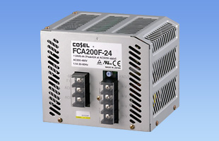 COSEL电源FCA200F系列输入电压AC187-528V  FCA200F-24